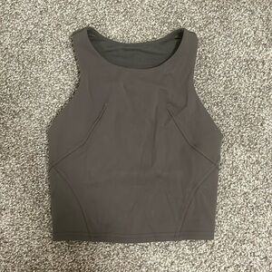 Lululemon Green Crop Athletic Tank